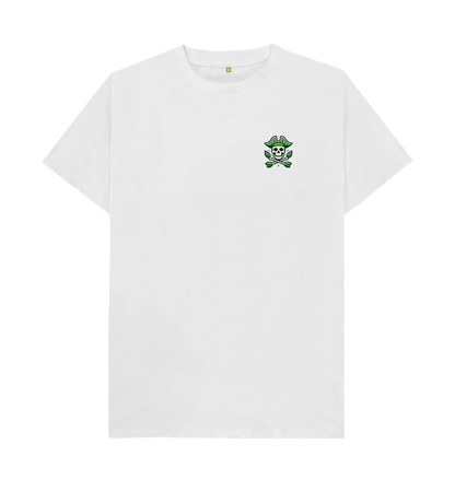 White Printed T-shirt Front