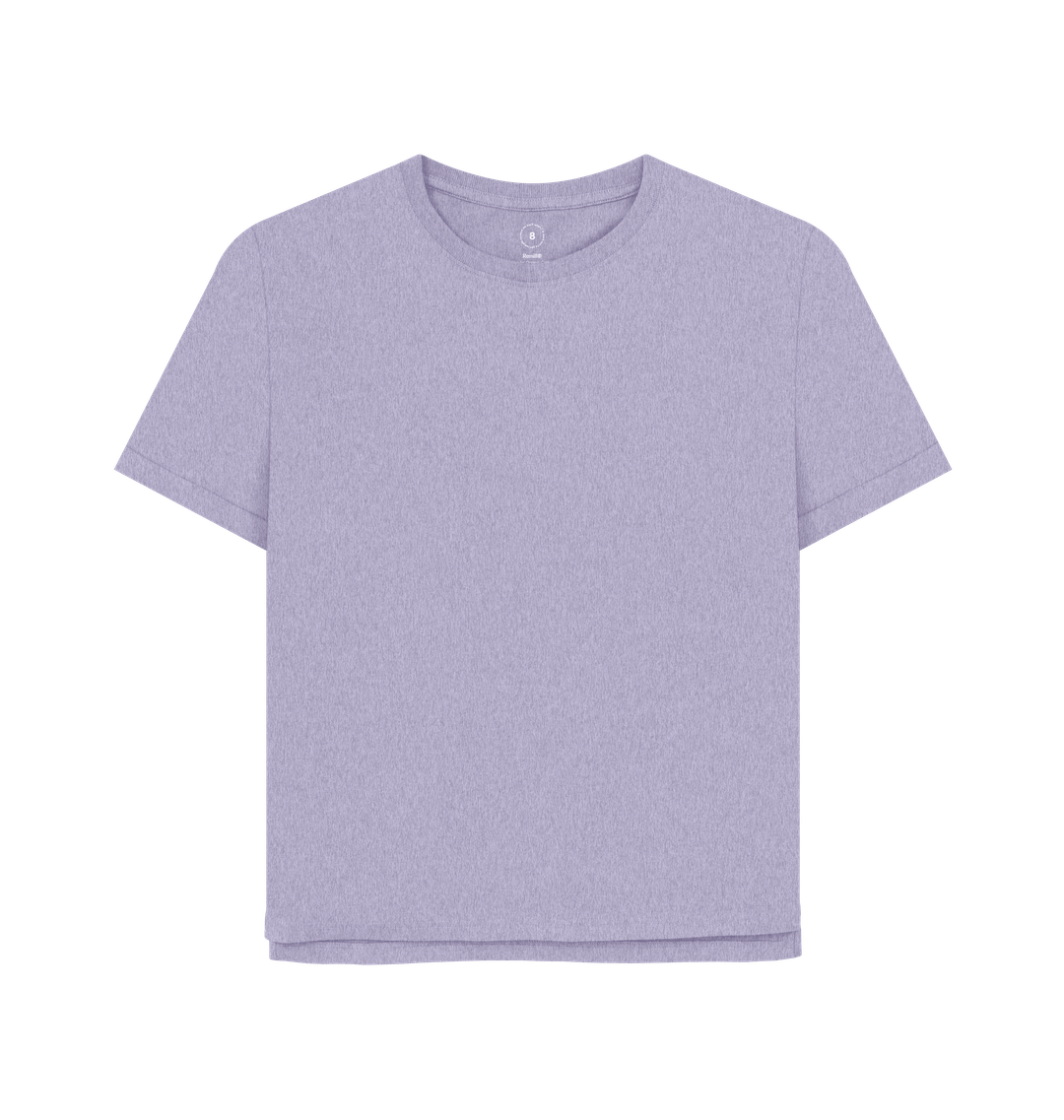 Lavender Plain Women's Remill\u00ae Relaxed Fit T-shirt