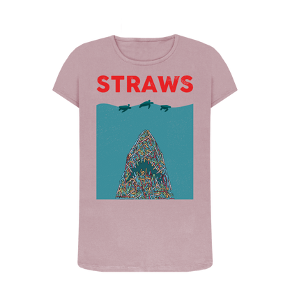 Mauve Printed T-shirt Front