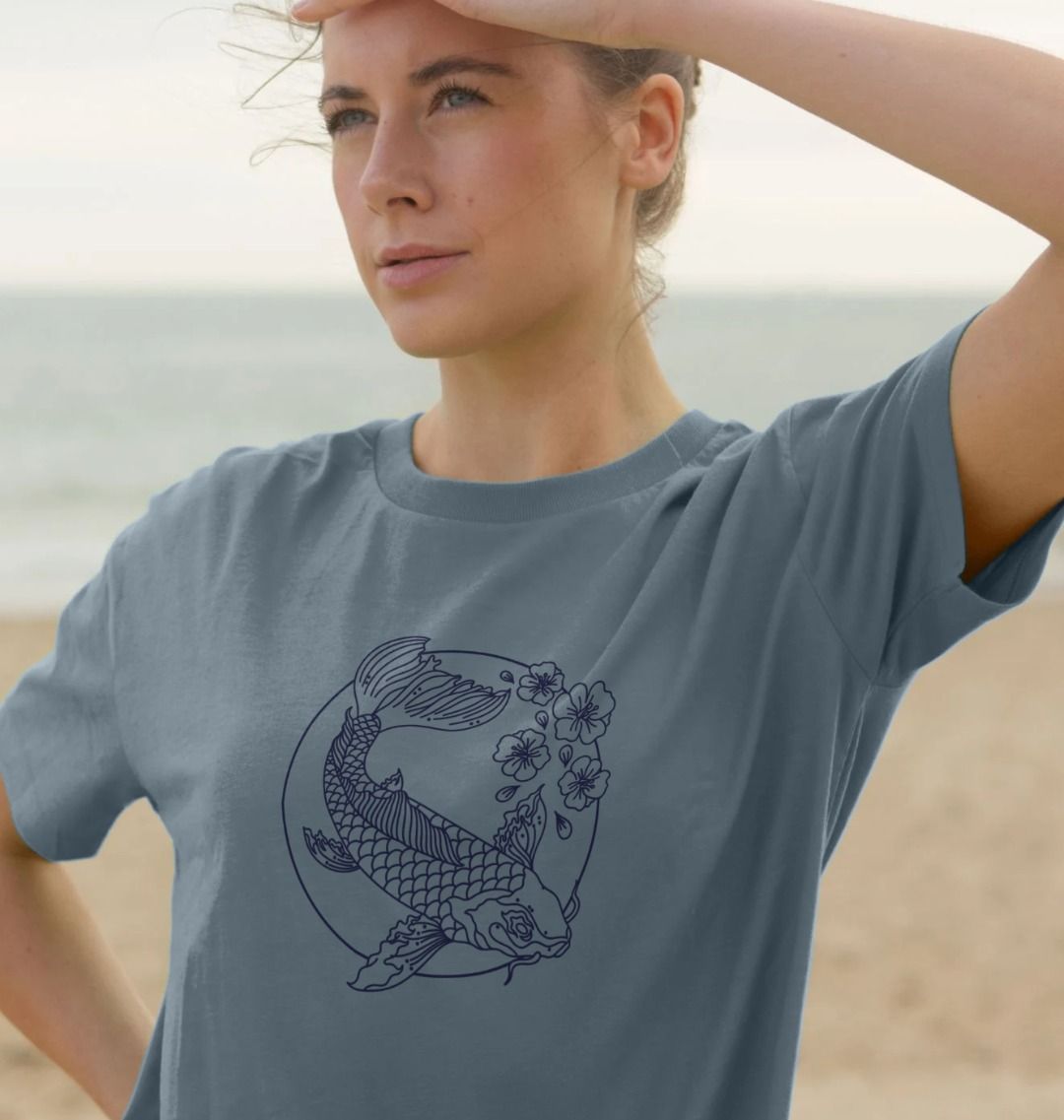 Koi Fish - Women's Boxy T-Shirt