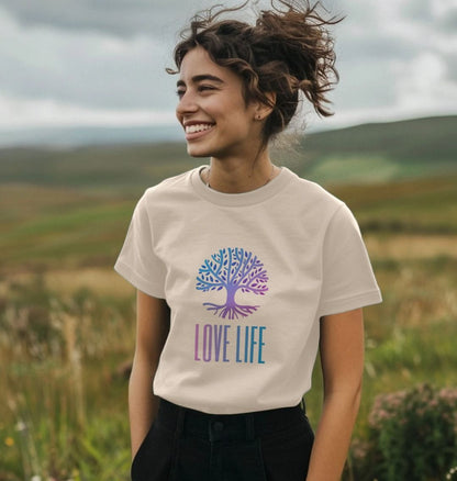 Love Life Tree - Women's Plain T-shirt