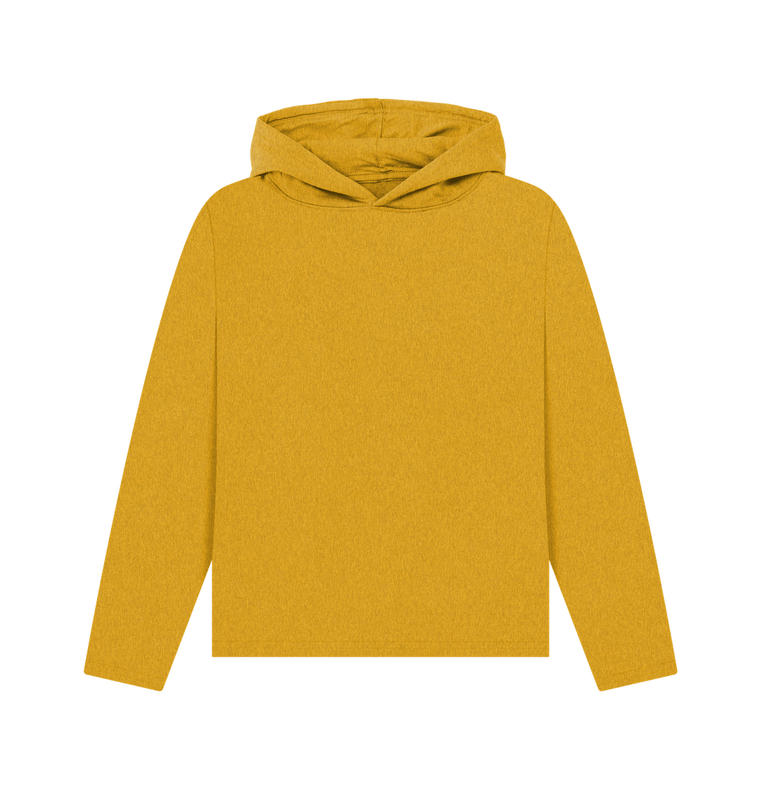 Sunflower Yellow Plain Women's Remill\u00ae Relaxed Fit Hoodie