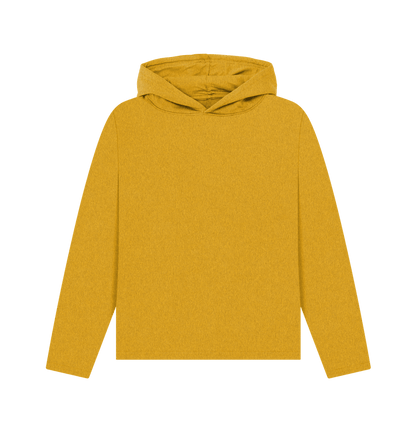 Sunflower Yellow Plain Women's Remill\u00ae Relaxed Fit Hoodie