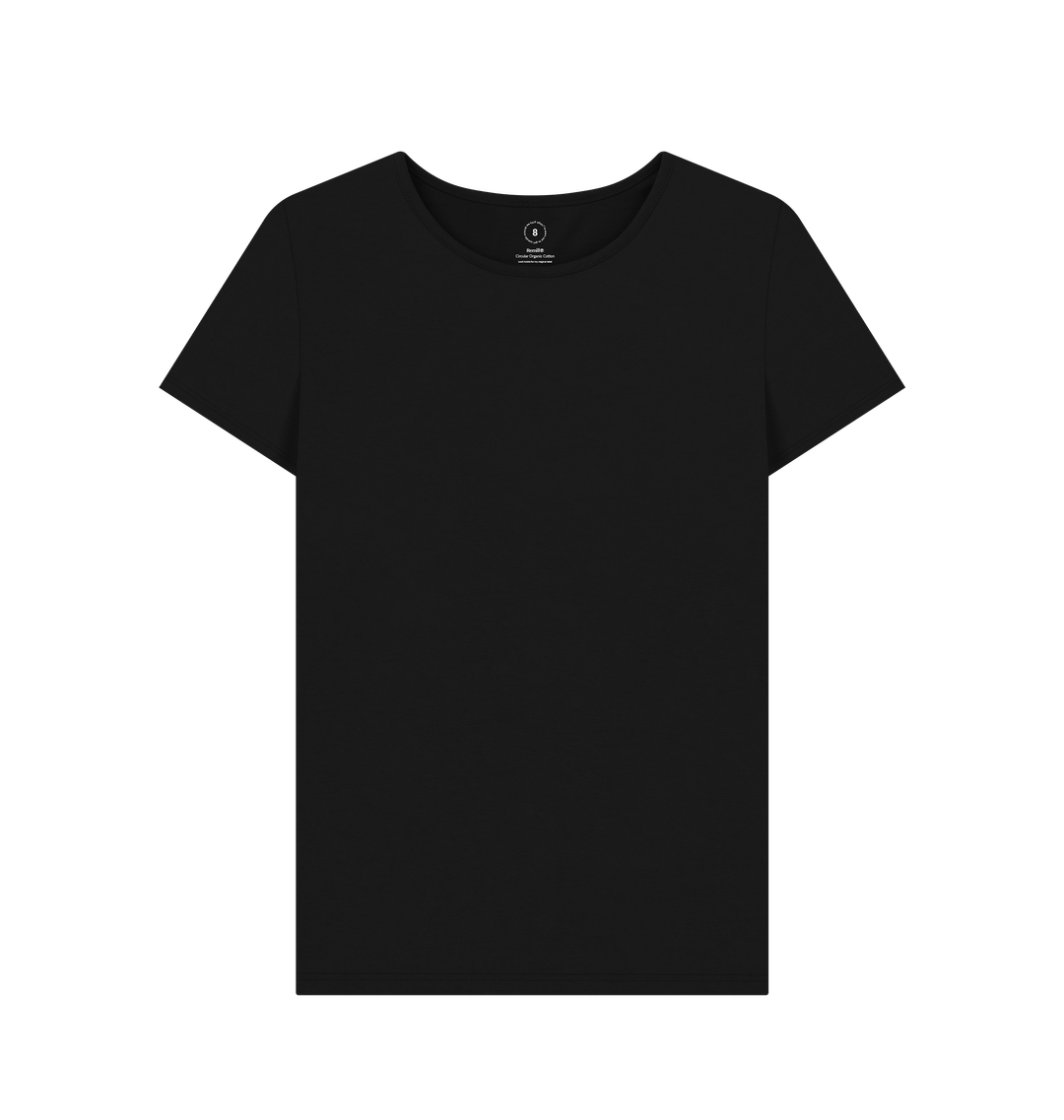 Black Recycled Printed T-Shirt