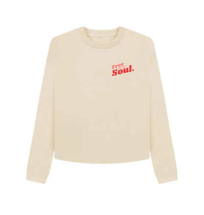 Oat Printed Boxy Jumpers