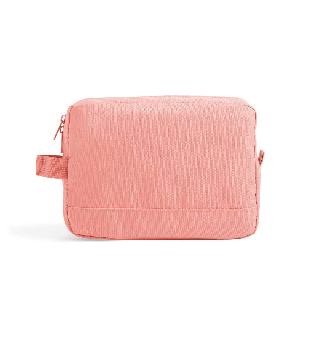 Blush Pink Plain Wash Bag