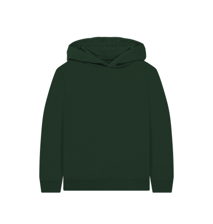 Evergreen Plain Kids' Pullover Hoody