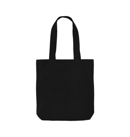 Black Plain Colour Tote Bag
