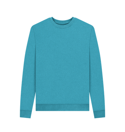 Ocean Blue Plain Women's Remill\u00ae Sweater