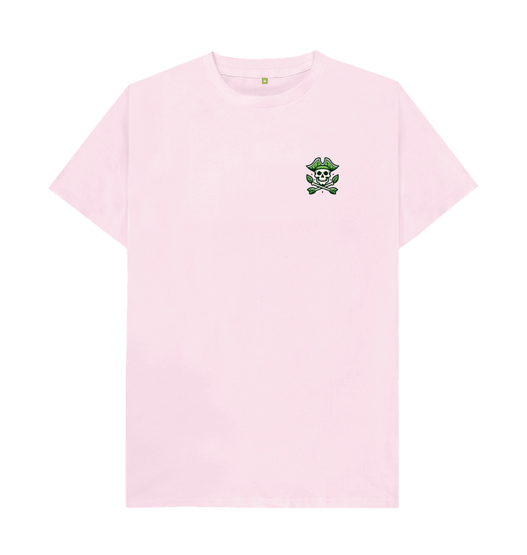 Pink Printed T-shirt Front