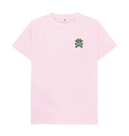 Pink Printed T-shirt Front