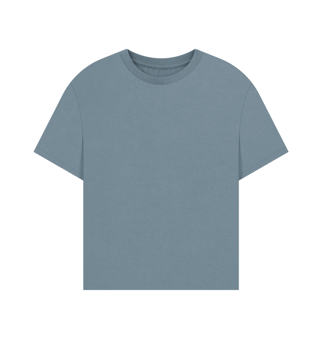 Stone Blue Printed T-shirt