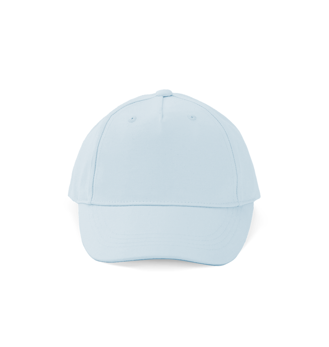 Powder Blue Plain Junior 5-panel Cap